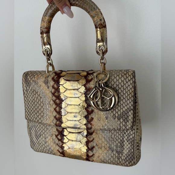 DIOR BAG 
SNAKE SKIN
EXOTIC PYTHON  🐍 - Picture 2 of 12